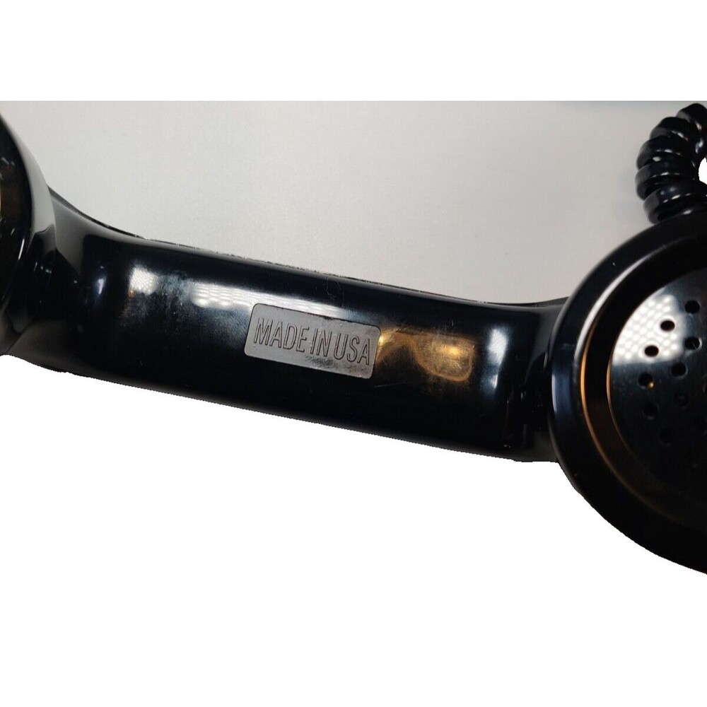 Vintage Cortelco 250000-VBA-20MD Black Push Button Telephone Desktop Phone USA - Picture 9 of 13